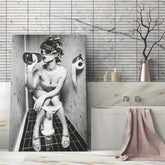 Porcelain Drinking Princess Wall Art